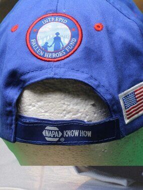 Napa Racing Hat Chase Elliot Blue Strapback Cap #24 Intrepid Fallen Heros Fund